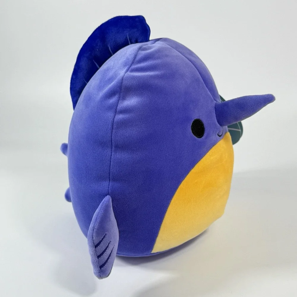 Squishmallows Sealife Swish the Blue Swordfish Plush Stuffed‎ Animal Toy 8 in